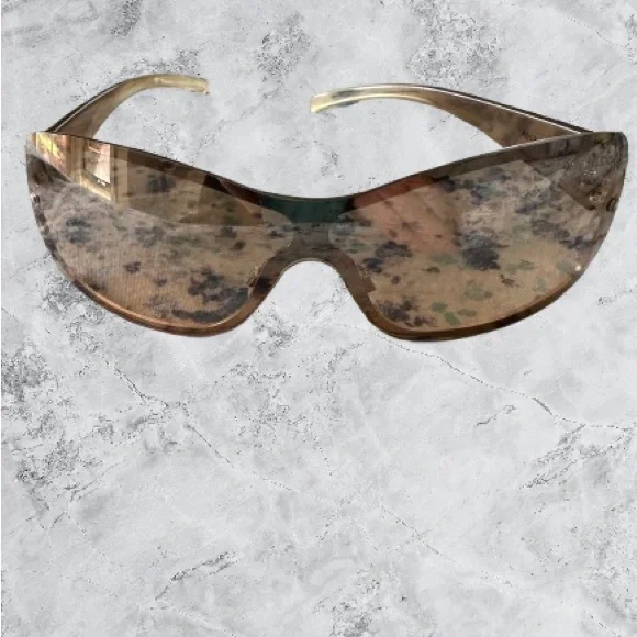 True Religion Brown Sunglasses True Religion Sunglasses Jamie Rectangular Sunglasses,Brown  main image 3